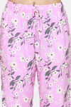 Coucou Woven Printed Pyjama Set - Pink Lady — thumbnail 6